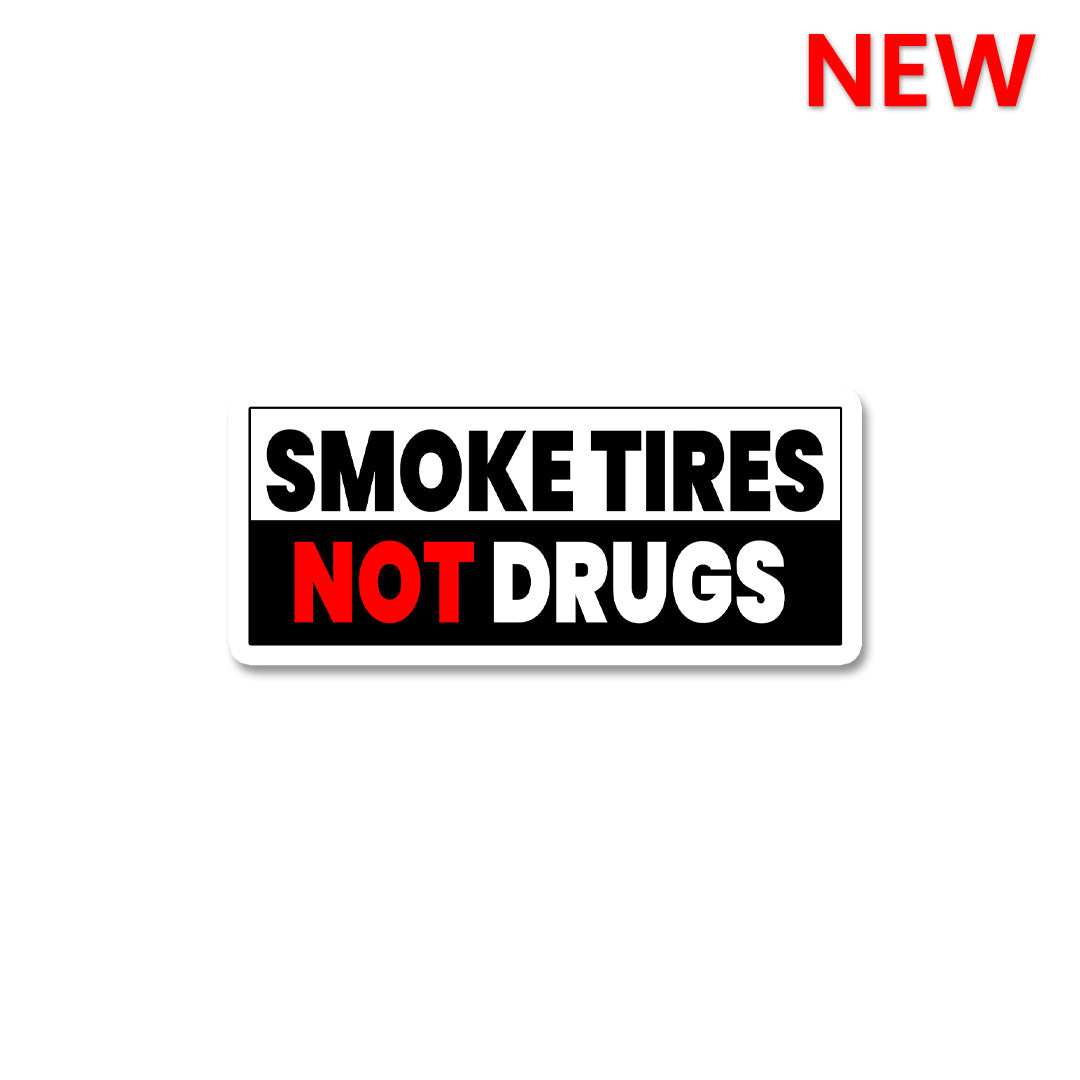 Smoke Tires Bumper Sticker