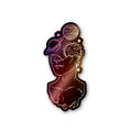 Space Impact Holographic Stickers