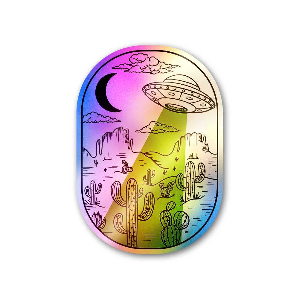 SpaceShip Sticker