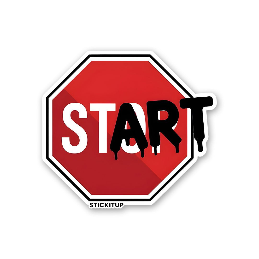 START Sticker