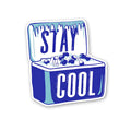 Stay Cool Casual Stickers