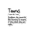 Taurus Holographic Stickers