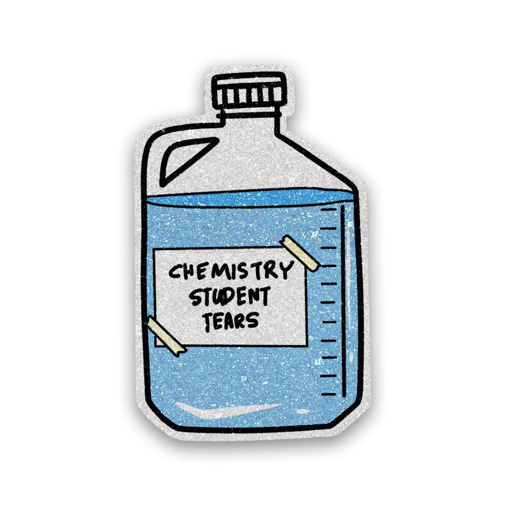 Team Chemistry Glitter Sticker