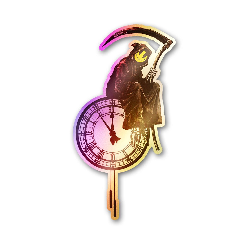 The Last Laugh Holographic Stickers