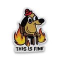 This is Fine Glitter Sticker