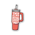 This Is My Emotional Support Sticker