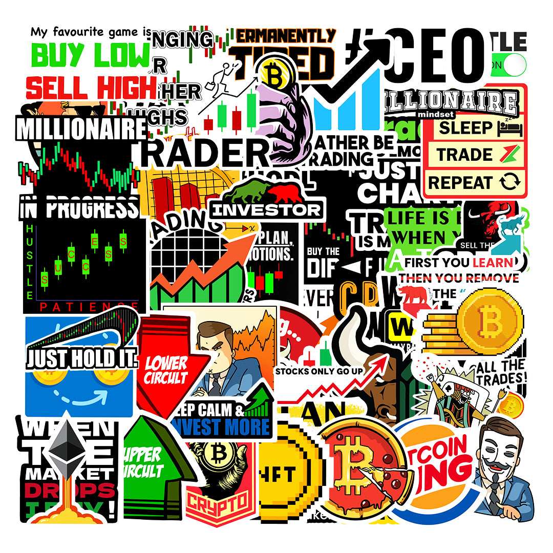 Trader Sticker