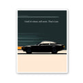 Until It's Done, Tell None Thats Law Sticker