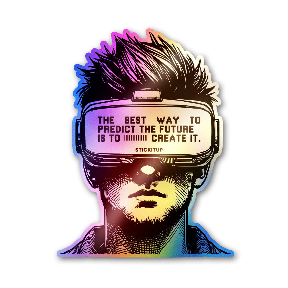 Visionary Reality Holographic Stickers