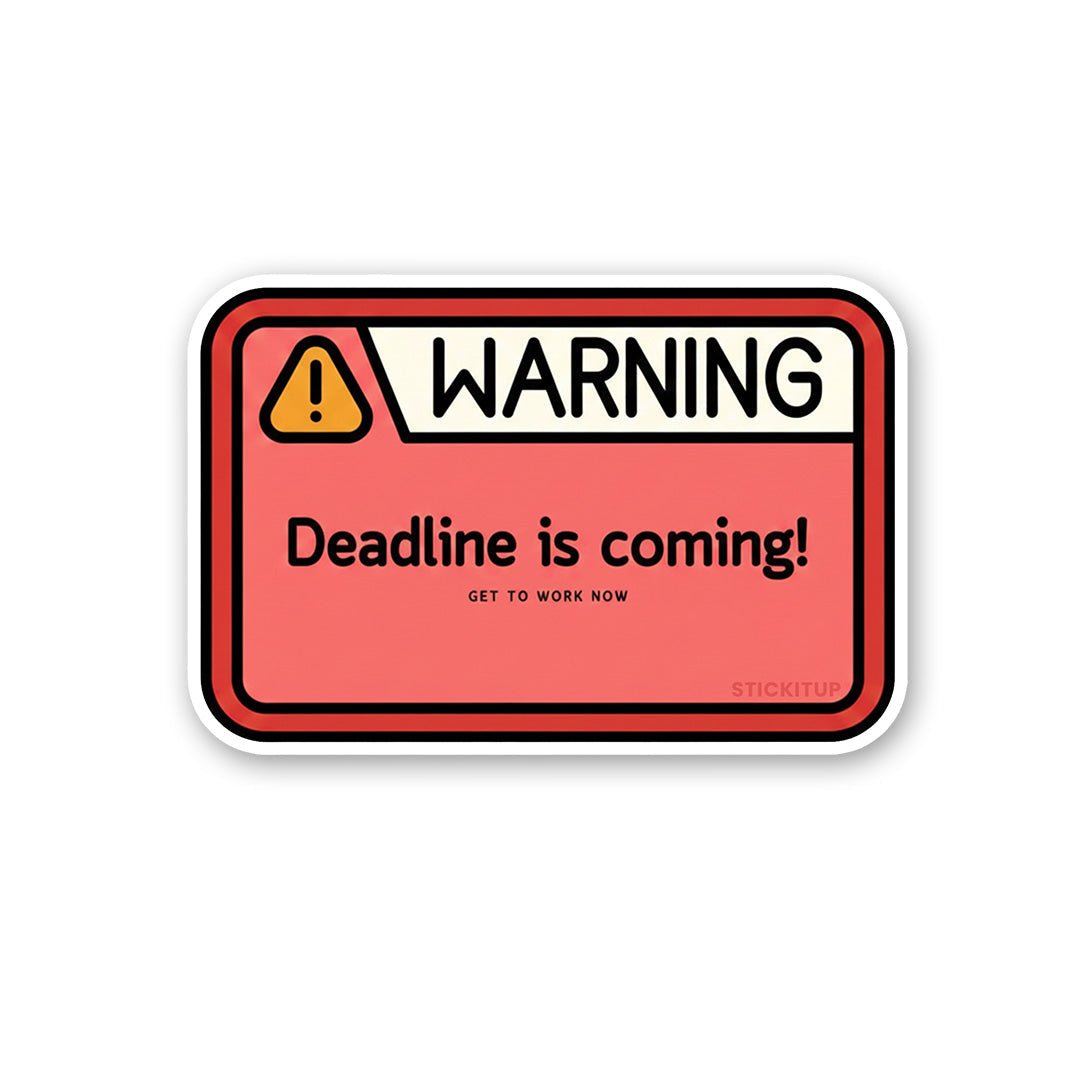 Warning Sticker