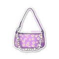 WHITE FLOWER BAG Sticker