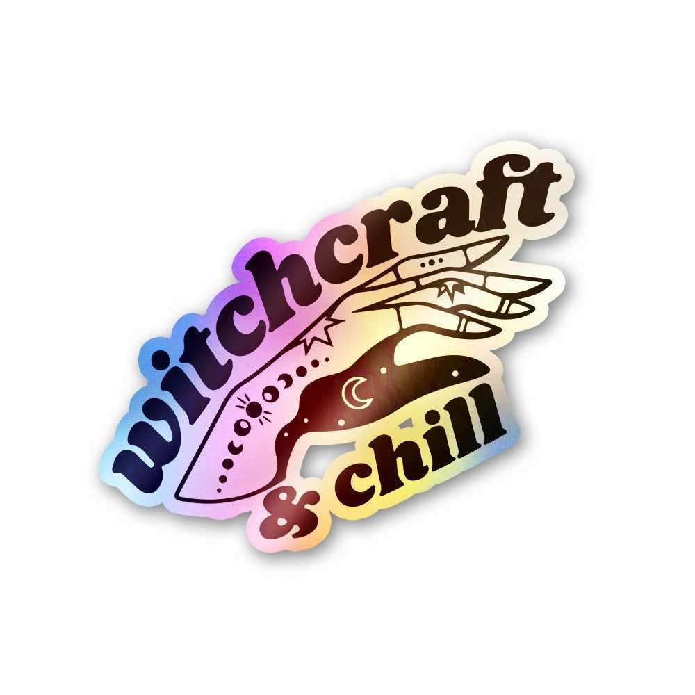 Witchcraft Holographic Stickers